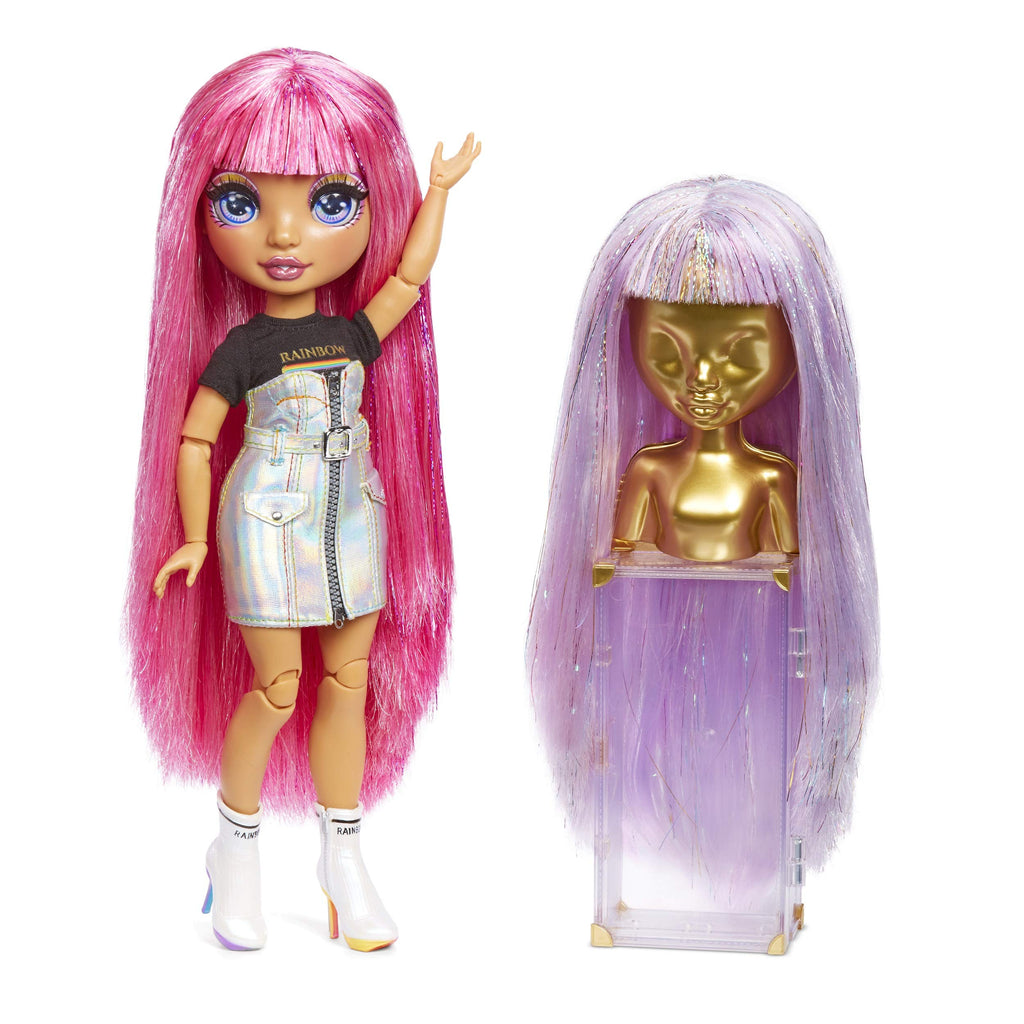 Rainbow High Fashion Studio - Exclusive Doll With Clothing, Accessories & 2 Sparkly Wigs - Create 300+ Looks