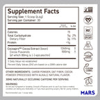CocoaVia Cocoa Flavanols 500mg – Heart and Brain Support, High Flavanol Cocoa Extract, Boosts Nitric Oxide, Blood Circulation and Memory, Preworkout, Vegan, Gluten-Free, Dark Chocolate, 30-Day