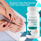 Fungis Toenail Fungus Treatment Fungus Clean Pro - Probiotic Fungus Inhibitor - Fight Off Fungus from The Inside Out with This Powerful Fungus Defense probiotic Protect Your Body from Fungus