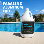 AquaDoc Pool Clarifier for Saltwater Pools - 128 oz - Swimming Pool Water Clarifier for Inground and Above Ground Pools to Help Improve Clarity and Filtration - Made in USA