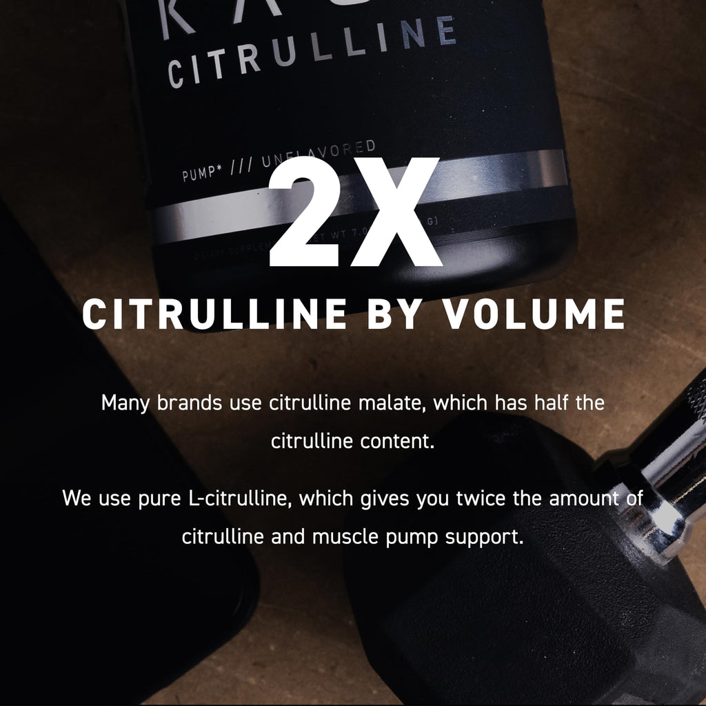 Kaged L-Citrulline Powder | Unflavored | 100 Servings