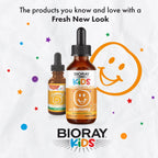 BIORAY Kids NDF Tummy, Raspberry - 4 fl oz (120 mL) - 11-Strain Probiotic Blend - Supports the Immune Response in the GI Tract - Non-GMO, Vegan, Gluten Free - Approx. 120 Servings
