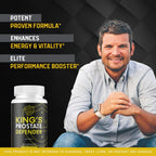 Kings Prostate Defender Capsules - Official Kings ProstateDefender Pills Advanced Supplement Support, All Natural Formula for Overall Health & Wellness Reviews, 60 Capsules for 1 Month