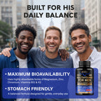 Multivitamin for Men - B-Complex | Whole Foods & Enzymes - Energy, Focus & Brain | Men's Health Complex - 46in1 Mens Multivitamin - Bioavailable & Gentle on Stomach - Made in USA - 90 Capsules, 1/Day