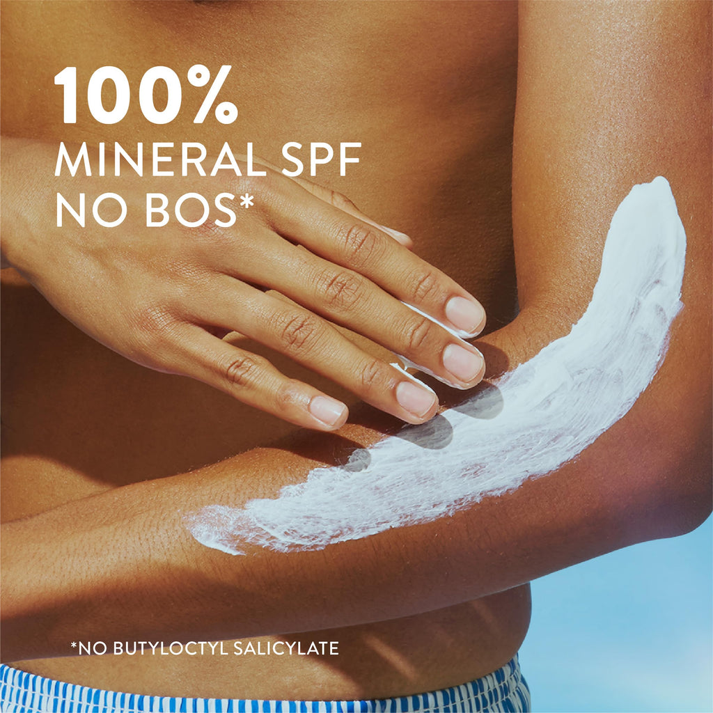 Native Sunscreen Lotion Tropical Breeze SPF 30, 100% Mineral SPF for Face & Body Broad Spectrum UVA UVB for Men & Women, Suitable for Sensitive Skin & Hawaii Compliant, Lightweight & No Residue, 7oz