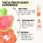 Pacifica Hawaiian Ruby Guava Spray Perfume - Vegan, Cruelty-Free Personal Fragrance with Essential Oils