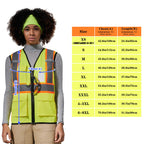 AYKRM Customize 4XL 5XL 6XL hi vis safety vest With logo