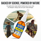 Sovereign Silver Bio-Active Colloidal Silver Hydrosol for Immune Support - 10ppm - 2oz - Nasal Spray - Pack of 2