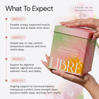Life Transition Hormonal Blend, Hormone-Free Perimenopause Supplement for Women, Daily Powder, Vitamins, Minerals, Probiotics, Hot Flash Relief, Night Sweats, Mood, Bone & Sleep Support, 30 Servings