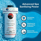 Hot Tub Things Chlorine Granules for Hot Tub & Spa, Quick-Dissolving Chlorinating Concentrate Disinfectant & Oxidizer, Pool Sanitizer & Shock Treatment for Clean Water, Sodium Dichlor Powder, 2 lbs