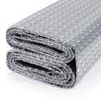 Reflective Bubble Insulation Sheet, Double Side Aluminum Foil Bubble Shield, Aluminum Foil Thermal Insulation Radiant Barrier for Windows, RV, Roof, Garage Door (47IN X 10FT)