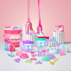 GUI GUI Mega Slime Haul, 5 Scented Slimes, 50+ Pieces, Kids Toys