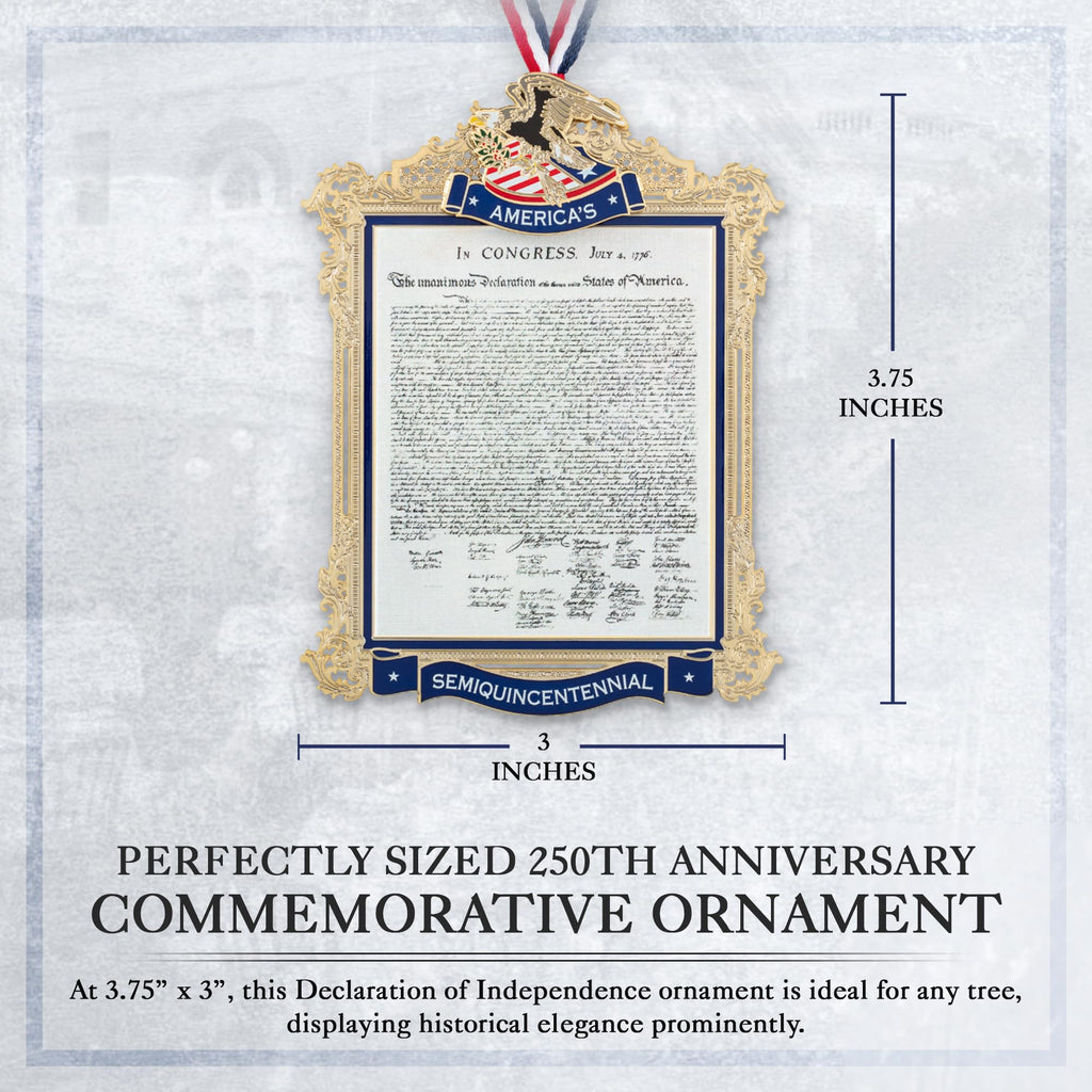 Official 2026 White House Christmas Ornament, America 250th