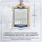 Official 2026 White House Christmas Ornament, America 250th