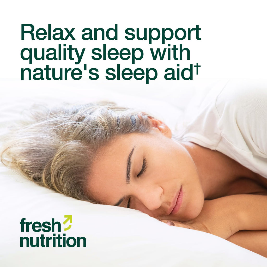 Fresh Nutrition Lemon Balm Extract Capsules.