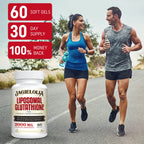Liposomal Glutathione 2000 mg with L-Serine, L-Glycine & Sulforaphane – Active L-Glutathione Unique Formulation to Enhance Absorption - Master Antioxidant, Detoxifying & Immune | 240 Softgels