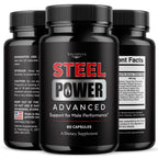 Valdivia (2 Pack) SteelPower Capsules - Official Steel Power Supplement, Premium Formula, Natural Vitamins for Health & Wellness - 120 Capsules for 2 Months