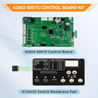 Kartio 42002-0007S Control Board Kit Replacement for Pentair MasterTemp 200/250/300/400 and Sta-Rite Max-E-Therm SR200/SR333/SR400, with 472610Z Switch Membrane Pad