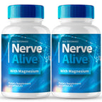 Nerve Alive for Nerve Pain Capsules, Nerve Alive for Neuropathy Supplement Pills, Nerve Health Support Advanced Formula - Maximum Strength, NerveAlive Natural Support Reviews (2 Pack)