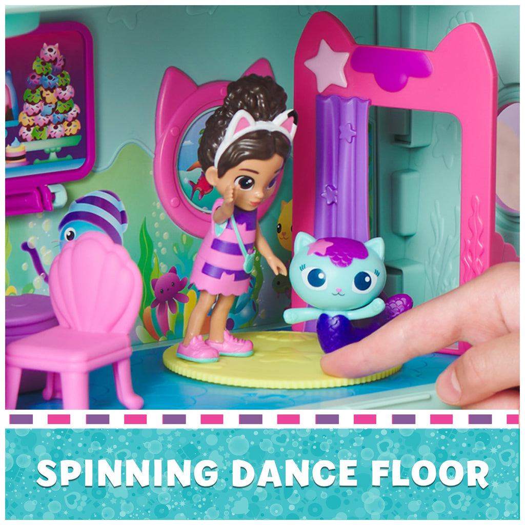 Gabby’s Dollhouse, Gabby Cat Friend Ship, Cruise Ship Toy with 2 Toy Figures, Surprise Toys & Dollhouse Accessories, Kids Toys for Girls & Boys 3+