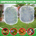 Acostop 4 Pcs 4.6x6ft Insect Bird Garden Netting for Protecting Plant