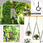 PlusRoc 20 Pack Screw Hooks for Hanging Plants Outdoor Lights(Black)