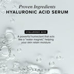 Asterwood Hyaluronic Acid Serum for Face - Plumping, Anti-Aging, Hydrating - Fragrance-Free - 4 Fl Oz