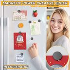 FINDMAG 100 Pack Magnets with Adhesive Backing, Craft Magnets for Boards