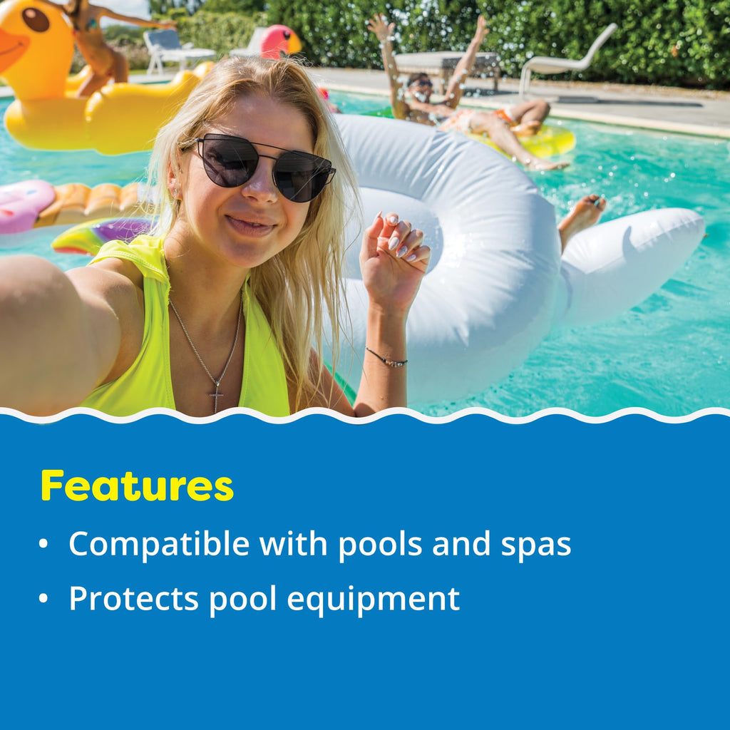 In The Swim pH Reducer for Swimming Pools, Spas, and Hot Tubs - Lowers Alkalinity - Prevents Cloudy Water - Balances Water - 90% Sodium Bisulfate - 10 Pounds