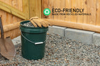 United Solution ECOSense 5 Gallon Bucket, Heavy Duty, Comfortable Handle, Perfect for on The Job, Home Projects, or Cleaning; Made from 90% Recycled Materials.100% Recyclable (Pack of 3)