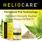 Heliocare Skin Care Dietary Supplement: 240mg Polypodium Leucotomos Extract Pills - Antioxidant Rich Formula with Fernblock and PLE Technology - 60 Veggie Capsules