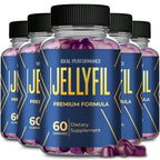Jellyfil Gummies, Jellyfil Supplement Gummys with All Natural Ingredients - Maximum Strength, Daily Energy & Wellness Support, All Natural for Drive, Stamina and Active Lifestyle Reviews (5 Pack)