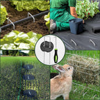 FEED GARDEN Landscape Staples 6 Inch 200 Pack Kit, Heavy Duty 11 Gauge Hot-Dip Galvanized Garden Stakes with 200 Gaskets & 1 Pick Hook for Weed Barrier, Landscape Fabric, Sod, Turf & Garden Edging