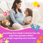 Prenatal Vitamins for Women with Methylfolate, Vegan Omega-3 DHA, Organic Food Blend, Probiotics, Iron, Vitamin D3 B6 B12, Choline, Sugar Free Multivitamin for Women During & Post Pregnancy, 120 Cts
