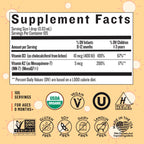Legendairy Milk Vitamin D Drops for Infants, Organic Baby Vitamin D3 K2 Liquid 400 IU, Vegan for Newborns Toddlers & Kids, Childrens Supplement for Strong Bones & Teeth, Sugar Free, 90 Servings