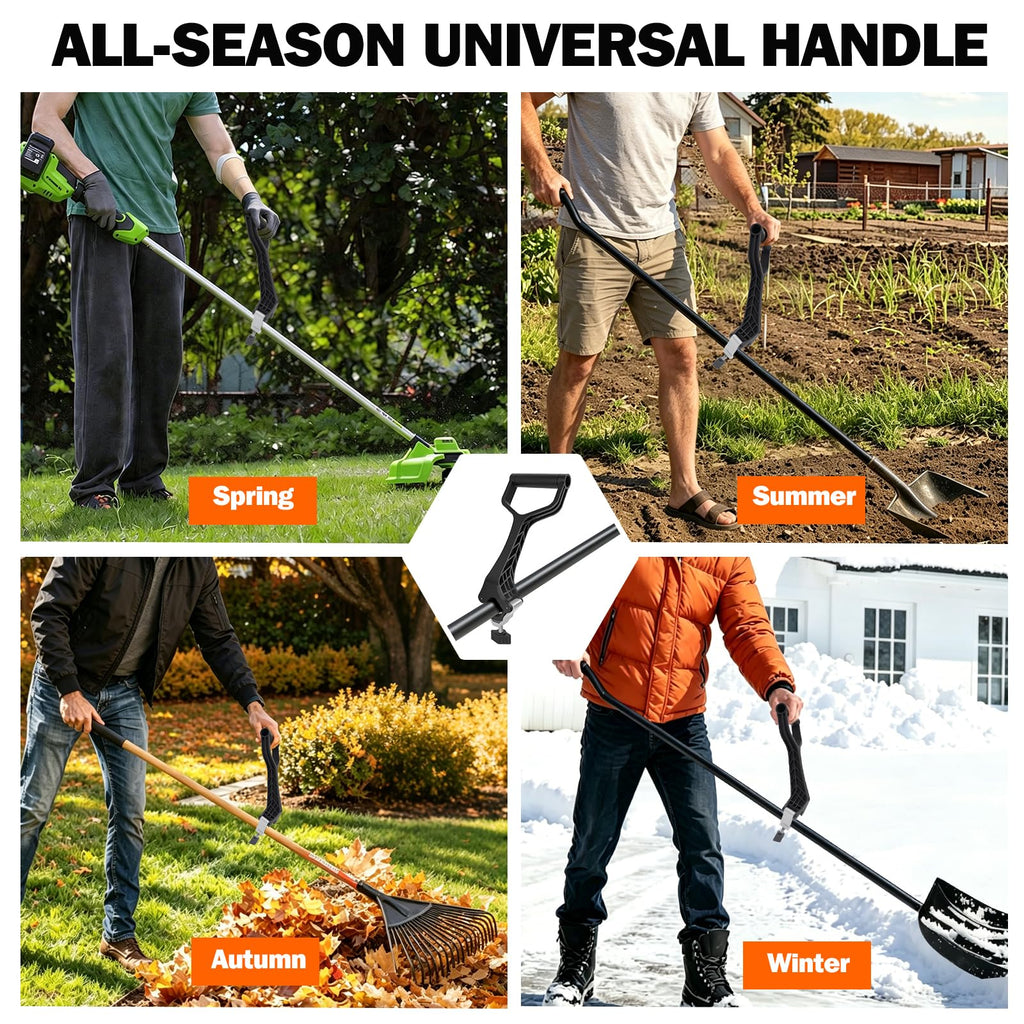 Universal Shovel Handle Replacement, Weed Trimmer Handle Extension