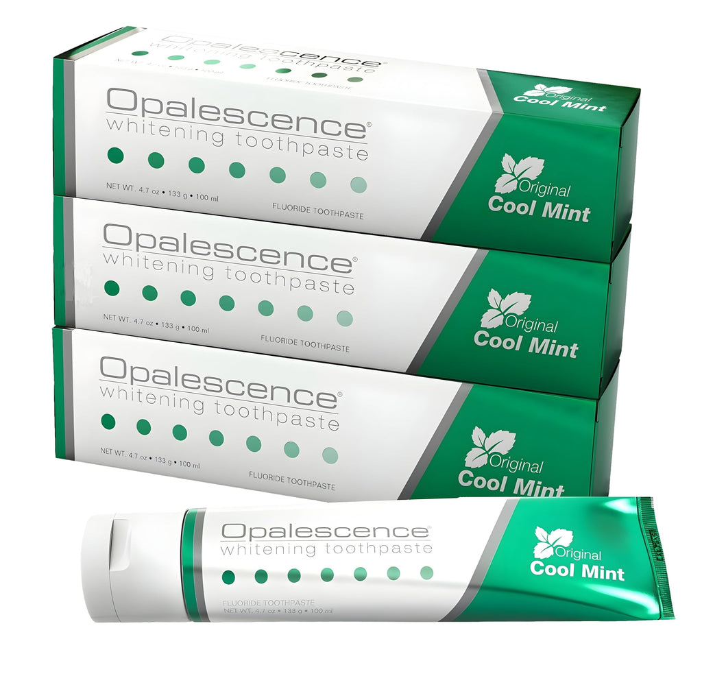 Opalescence Whitening Toothpaste Original Formula - Oral Care, Mint Flavor, Gluten Free - 4.7 Ounce (Pack of 3)