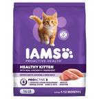 IAMS Proactive Health Healthy Kitten Dry Cat Food, Chicken, 16 lb