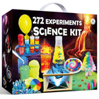 UNGLINGA 272 Experiments Science Kit for Kids, Chemistry Set, S.T.E.M Toys Boys Girls Birthday Gifts, Volcano, Crystal, Magic, Physics Lab Educational Learning Project