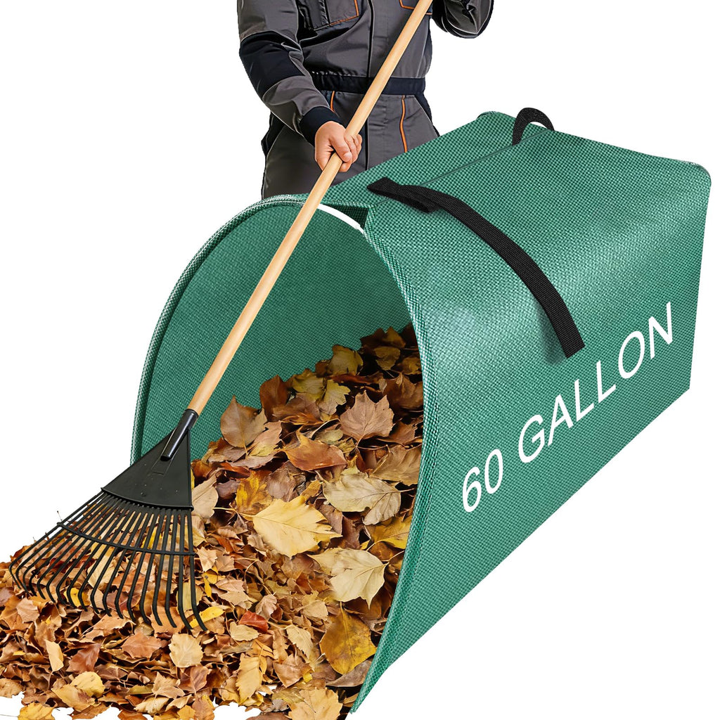 UQM 60 Gallon Large Leaf Collector, Easy Storage & Transport