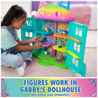 Gabby's Dollhouse, 12-Piece Story Figures Gift Pack, with 6 Toy Figures & 6 Dollhouse Accessories Set, Kids Toys for Girls & Boys Ages 3+