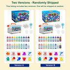 Kiditos Magic Water Elf Toy Kit,Squishies for Kids, DIY Sensory Craft Kit