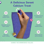 Calcium Citrate Bariatric Calcium Chews with 1000 IU Vitamin D3 - Ideal for Bariatric Patients - BariBurst by Bari Life (Sour Grape)