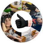 L3 Level 3 Nitrile Gloves - Professional Heavy Duty Disposable Gloves - Latex Free - Fits Snug - Box of 100