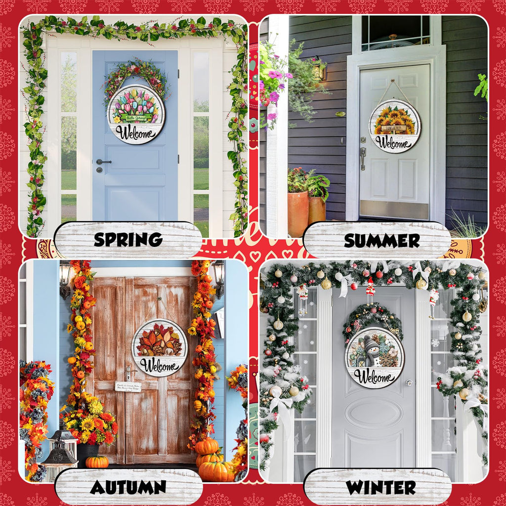 Yousoontic Interchangeable Welcome Sign,Classic Color,Welcome