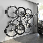 monTEK Swivel Bike Wall Mount – Garage Bike Hanger & Space-Saving Vertical Bike Rack for Garage & Apartment, Sturdy Bike Storage Hook Holds up to 66 lbs, Easy Installation & Scratch-Proof Design