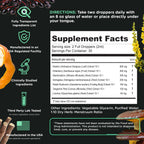 SuperBonsai Super Lungs Mullein Drops – Herbal Lung Support Tincture with Mullein Leaf Extract Elderberry Reishi Marshmallow Root – Supports Clear Breathing & Wellness – 2 oz