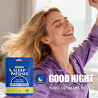 Adelbras Sleep Patches for Adults, Upgraded All-Natural Ingredients, Fast-Acting Melatonin & Valerian, Long-Lasting Night Comfort Sleep Aids for Men & Women (60 PCS)