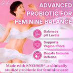 Dr. Lu Happy Girl Feminine Balance Gummies | Pineapple Gummies for Women pH Balance with Probiotics & Immune Support | Delicious & Naturally Flavored, Sugar-Free, Vegan - 60 Count