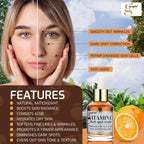 Neogold Brightening Vitamin C Face Serum Anti Aging Eye Serum | Fragrance Free Potent Vitamin C Face Moisturizer Facial Serum For Women, Acne, Dark Spot Treatment, Wrinkles, Uneven Skin Tone, 2 Fl Oz